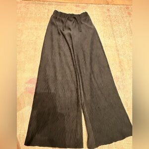 Zara Charcoal Elastic Waist Pants